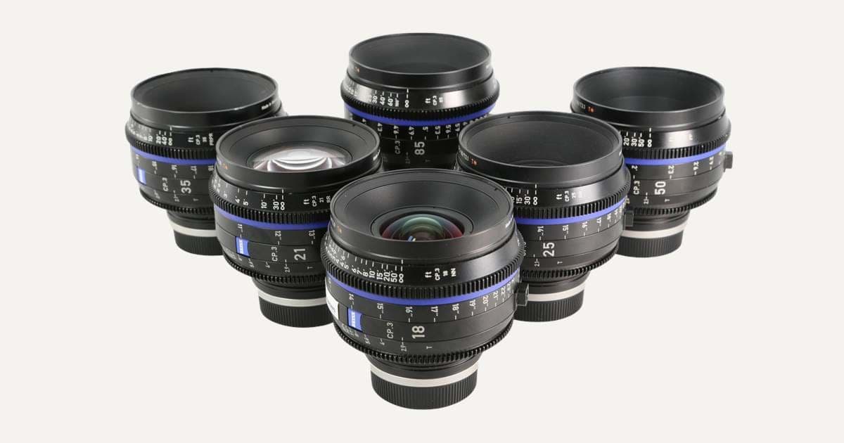 Carl Zeiss CP3 Lens Kit thumbnail
